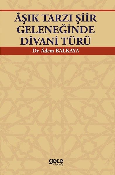 Aşık Tarzı Şiir Geleneğinde Divani Türü