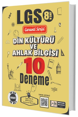 8. Sınıf LGS Din Kültürü ve Ahlak Bilgisi 10 Deneme