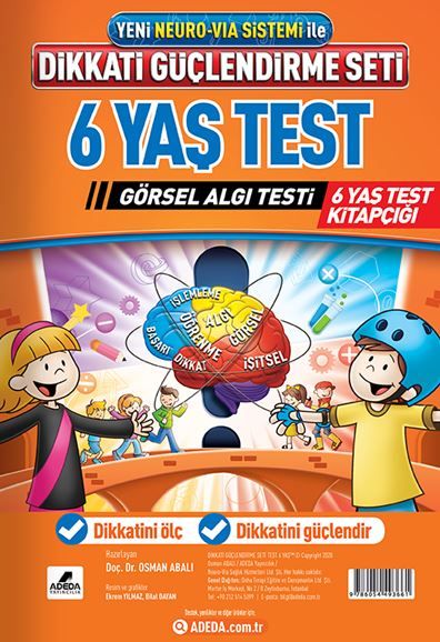 Adeda DGS Dikkati Güçlendirme Seti 6 Yaş Test Görsel Algı Testi