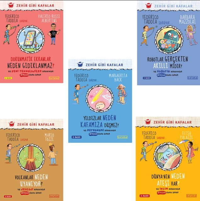 Zehir Gibi Kafalar (5 Kitap)