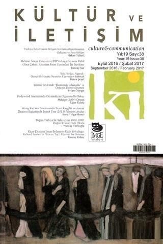 Kültür ve İletişim Sayı: 38