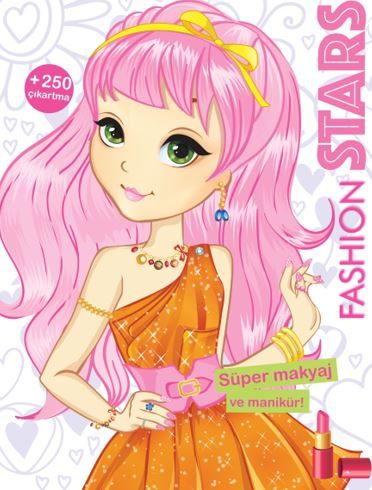 Fashion Stars Süper Makyaj ve Manikür - 250 Çıkartma