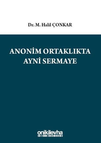 Anonim Ortaklıkta Ayni Sermaye