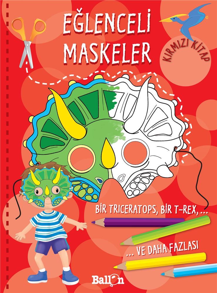 Eğlenceli Maskeler - Kırmızı Kitap