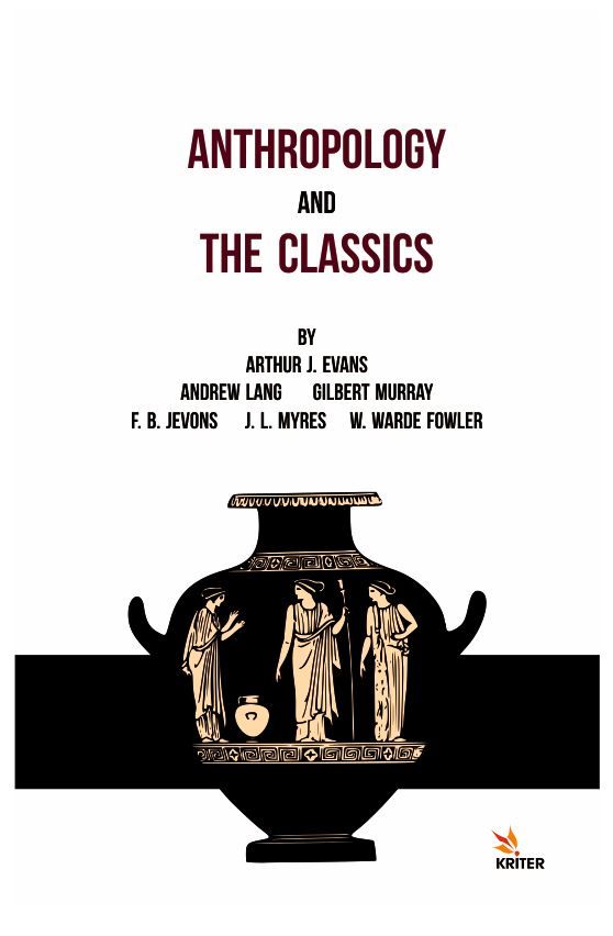 Anthropology And The Classics