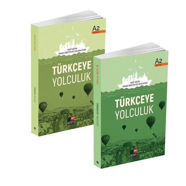 Türkçeye Yolculuk: A2 Ders Kitabı - A2 Çalışma Kitabı (2 Kitap Set)