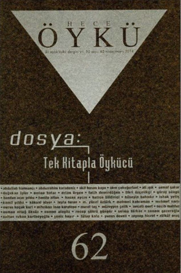 Hece Öykü Dergisi Sayı: 62