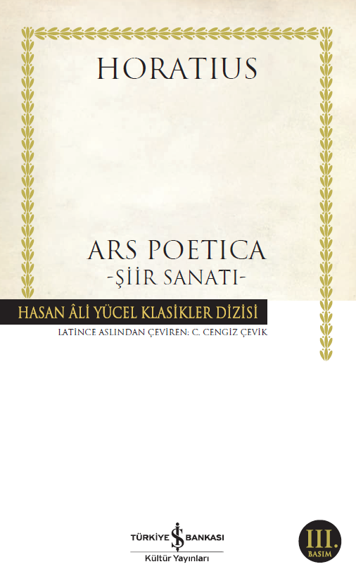 Ars Poetica - Şiir Sanatı