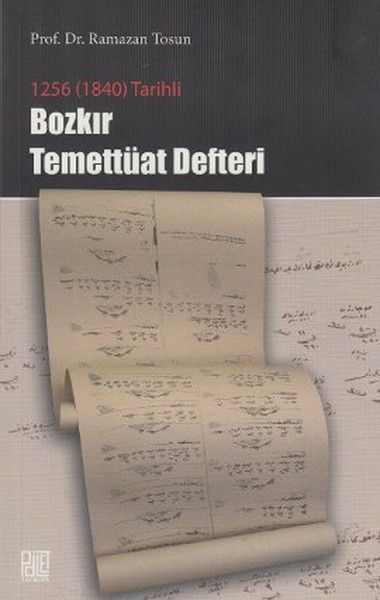 1256 (1840) Tarihli - Bozkır Temettüat Defteri