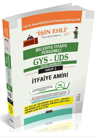 GYS-ÜDS Belediye İtfaiye Personeli İtfaiye Amiri Soru Bankası