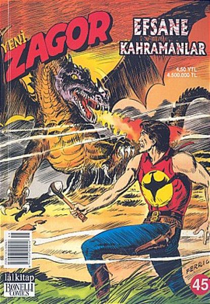 Yeni Zagor Sayı: 45 Efsane Kahramanlar