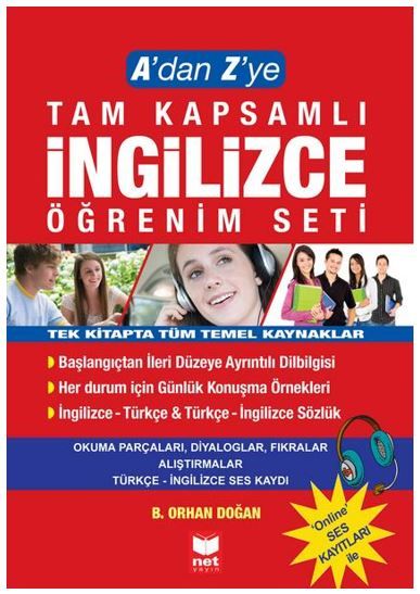 A'dan Z'ye Tam Kapsamlı İngilizce Öğrenim Seti