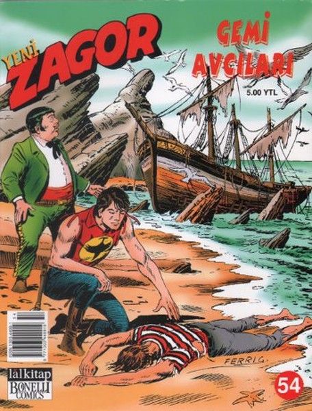 Yeni Zagor Sayı: 54 Gemi Avcıları