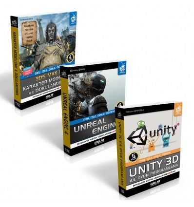 Oyun Programlama Seti 4 (3 Kitap Takım)