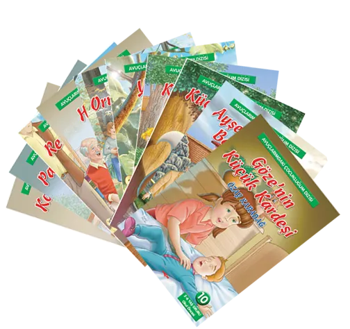 Avuçlarımdaki Çocukluğum Dizisi 2-6 Yaş 10 Kitap Takım