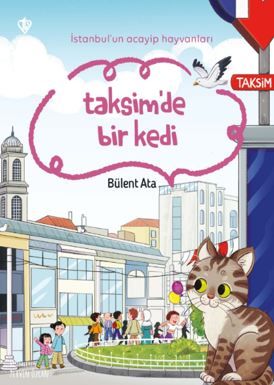 İstanbul’un Acayip Hayvanları Taksimde Bir Kedi