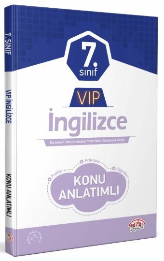 7. Sınıf VIP İngilizce Konu Anlatımlı