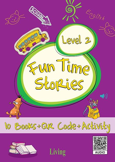 Fun Time Stories - Level 2 (10 Books+CD+Activity)