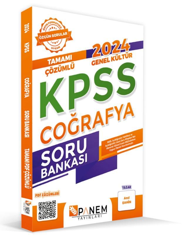 KPSS Genel Kültür Tamamı Çözümlü Coğrafya Soru Bankası