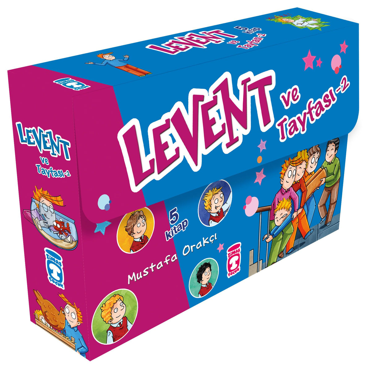Levent ve Tayfası 2 - 5 Kitap Takım