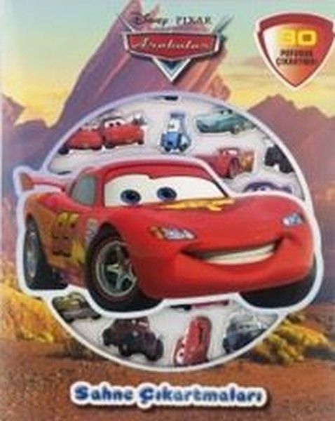 Disney Arabalar - Sahne Çıkartmaları