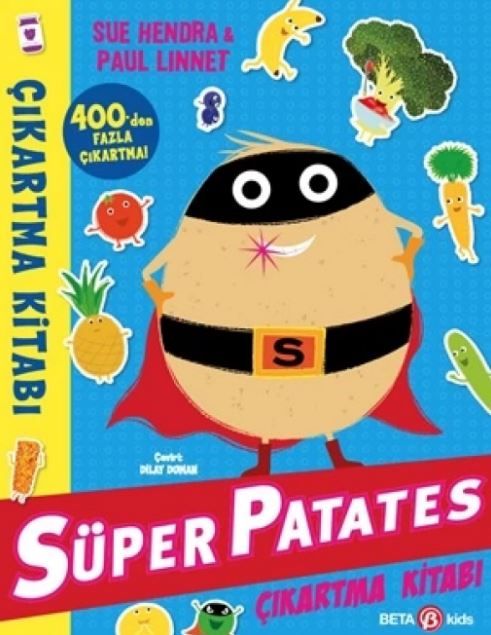Süper Patates Çıkartma Kitabı