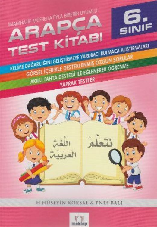 6. Sınıf Arapça Test Kitabı