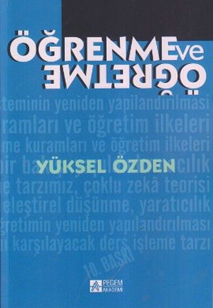 Öğrenme ve Öğretme
