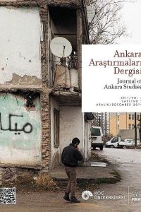 Ankara Araştırmaları Dergisi Cilt: 7 Sayı: 2 Aralık 2019 - Kolektif kitap kapağı